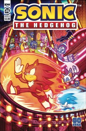 Sonic the Hedgehog (2018) issue 36-B Reggie Graham Cover