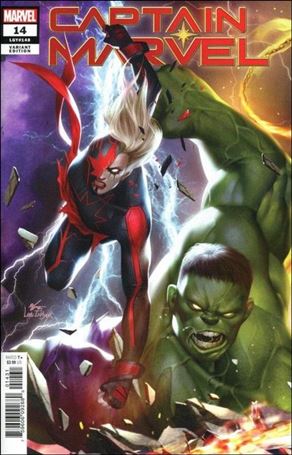 Captain Marvel (2019) issue 14-B InHyuk Lee Connecting Cover
