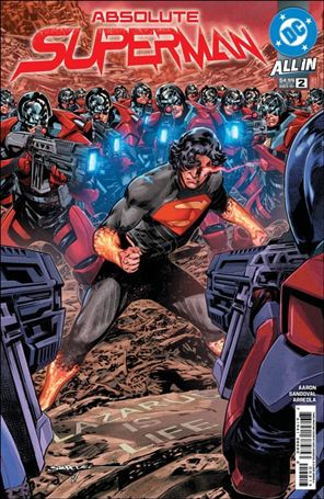 Absolute Superman issue 2-H Rafa Sandoval Cover (Third Printing)