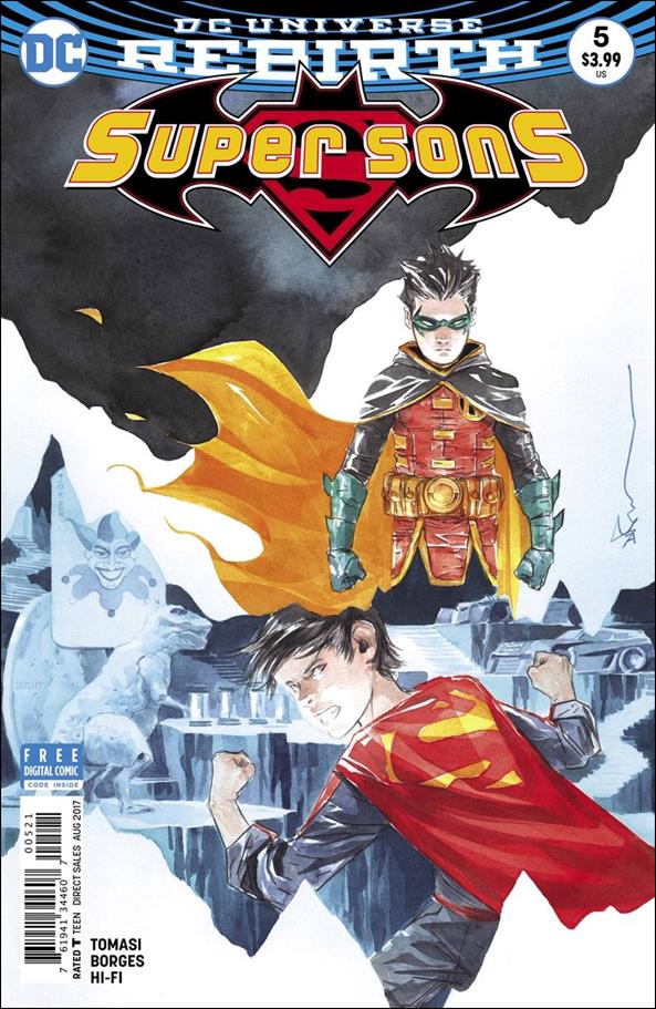 Super Sons issue 5-B Dustin Nguyen Cover