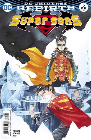 Super Sons issue 5-B Dustin Nguyen Cover