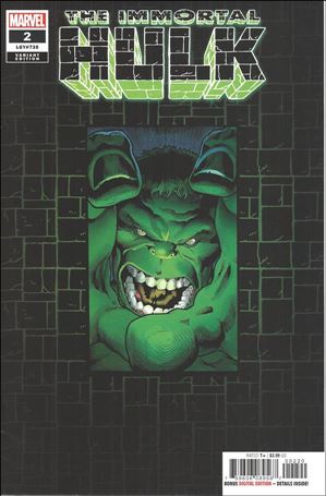 Immortal Hulk issue 2-K Joe Bennett Space Cadets Cover