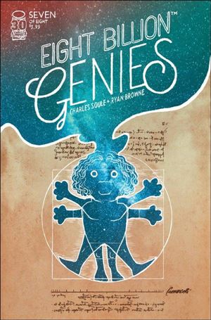 Eight Billion Genies issue 7-B Giuseppe Camuncoli Cover