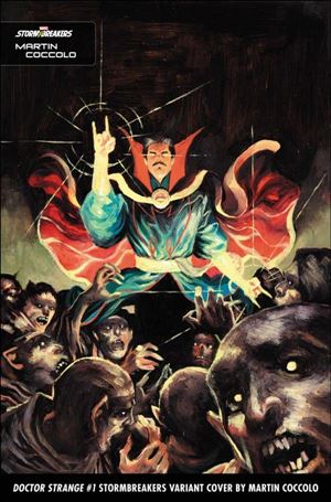 Doctor Strange (2023) issue 1-C Martin Coccolo Stormbreakers Cover