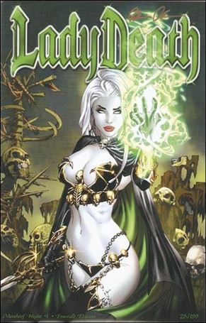 Lady Death: Mischief Night issue 1-G Emerald Edition 1/199