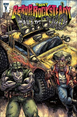 Teenage Mutant Ninja Turtles: Bebop & Rocksteady Hit The Road issue 1-D Kevin Eastman 1:100 Cover