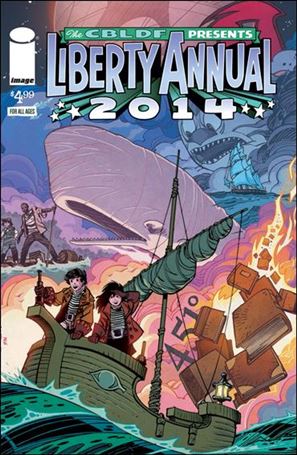 CBLDF Presents Liberty Annual issue 2014-B Walter Simonson Cover
