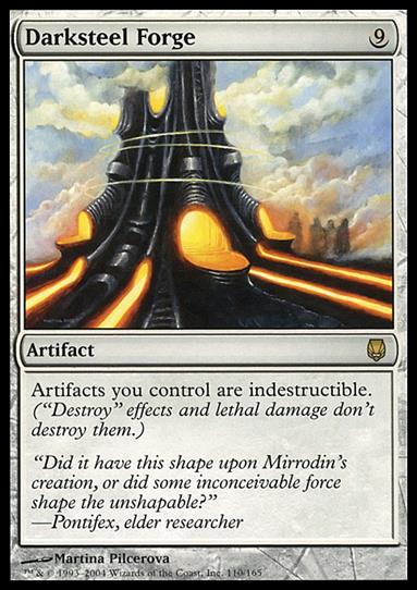 Magic the Gathering: Darksteel (Base Set) card 110 Darksteel Forge