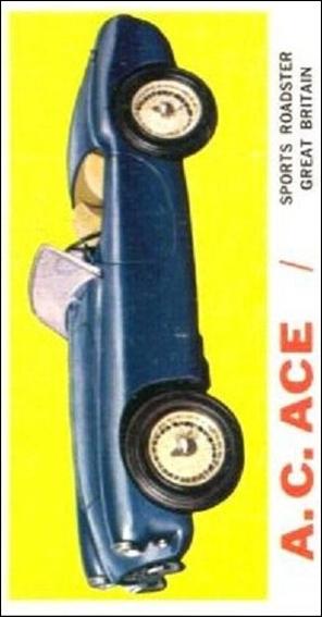 Sports Cars (1961) (Base Set) card 8 A.C. Ace Sports Roadster  