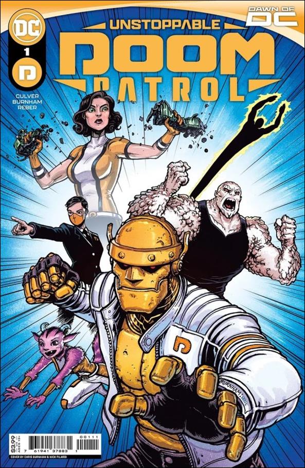 Unstoppable Doom Patrol issue 1 Chris Burnham Cover