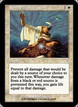 Magic the Gathering: Invasion (Base Set) card 36 Samite Ministration