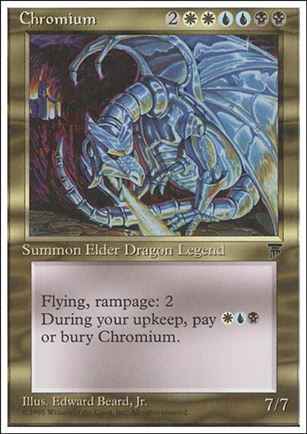 Magic the Gathering: Chronicles (Base Set) card 74 Chromium