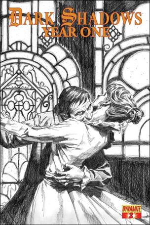 Dark Shadows: Year One issue 2-B 1:xx Black & White Cover