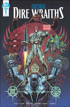 ROM: Dire Wraiths issue 1-C Guy Dorian 1:10 Cover