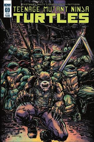 Teenage Mutant Ninja Turtles (2011) issue 69-B Kevin Eastman Subscription Cover