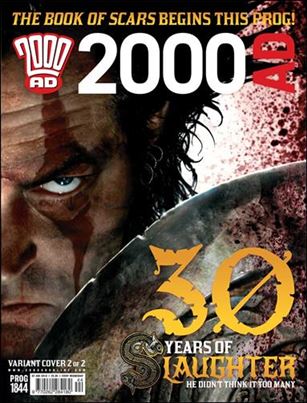 2000 A.D. (UK) issue 1844-B Clint Langley Cover