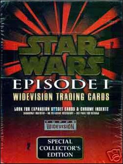 Star Wars: Episode I Widevision: Series 1 card 1 Sealed Hobby Box - Red