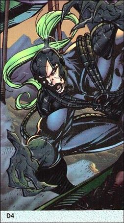 WildC.A.T.s '94 (Double-Sided Chromium Card Subset) card D4 Warblade