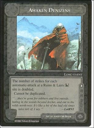 Middle-Earth: The Wizards (Base Set) card 34 Awaken Denizens