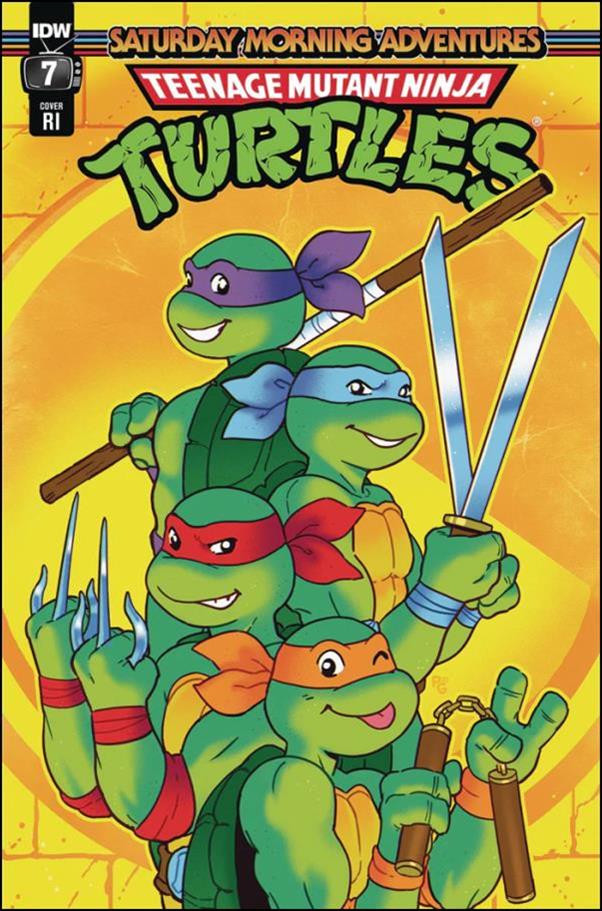 Teenage Mutant Ninja Turtles: Saturday Morning Adventures Continued issue 7-D Paulina Ganucheau 1:10 Cover