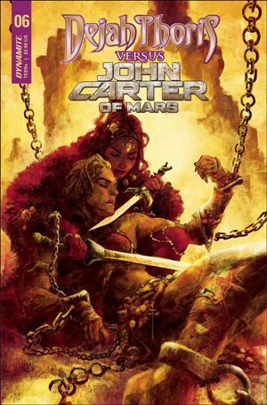 Dejah Thoris Versus John Carter issue 6-E Sebastian Fiumara Cover