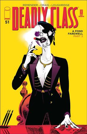 Deadly Class issue 51 Wesley Craig Cover