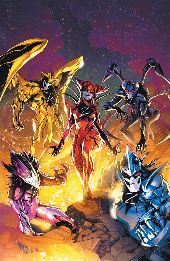 Mighty Morphin Power Rangers issue 53-D Jamal Campbell 1:25 Vrigin Cover
