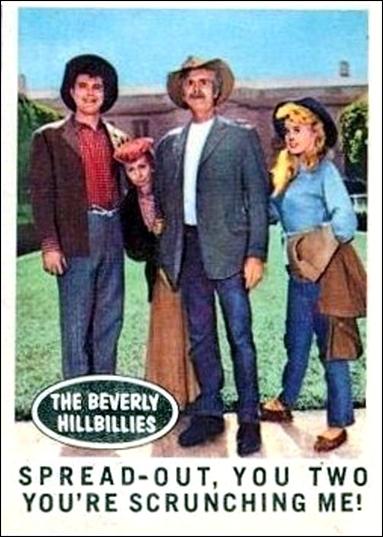 Beverly Hillbillies (Base Set) card 53 Spread-Out, You Two You're Scrunching Me!