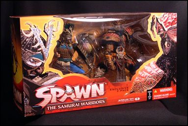 Spawn Samurai Warriors 2-Figure Box Set figure 1 Samurai Spawn And Takeda 2-Pack
