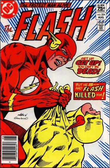 Flash (1959) issue 324-B Canadian Price Cover