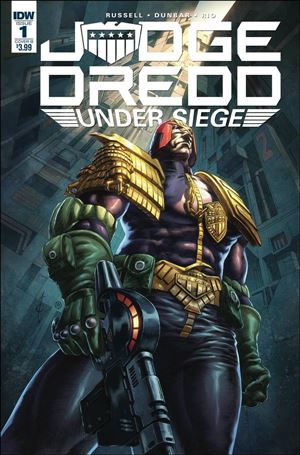 Judge Dredd: Under Siege issue 1-B Alan Quah Cover