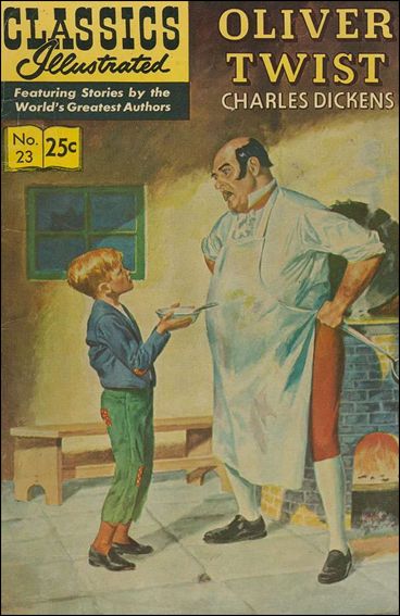 Classic Comics/Classics Illustrated issue 23-R HRN 169 - Cardstock Cover