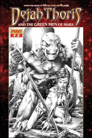 Dejah Thoris and the Green Men of Mars issue 8-E Jay Anacleto Subscription Cover