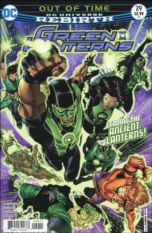 Green Lanterns issue 29 Brad Walker Cover