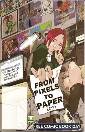 From Pixels to Paper 2004: Keenspace.com's 3rd Dead-Tree Sampler of Independent Webcomics Cover Image 1