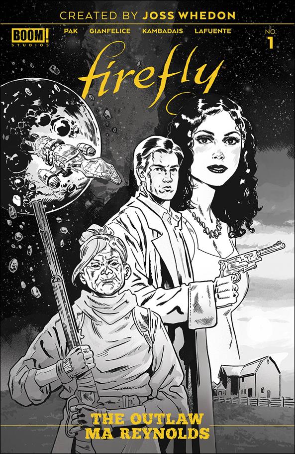 Firefly: Outlaw Ma Reynolds issue 1-C Michael Walsh 1:25 Cover