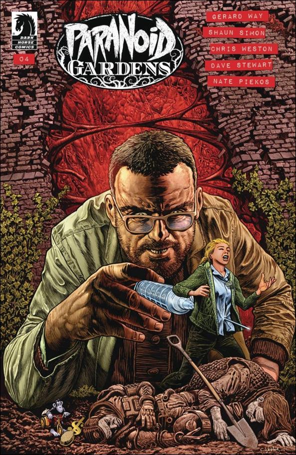 Paranoid Gardens issue 4 Chris Weston Cover