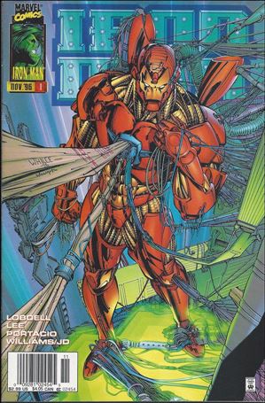Iron Man (1996) issue 1-C Newsstand Edition / Price Variant