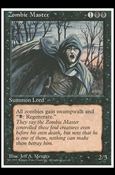 Magic the Gathering: 4th Edition (Base Set) card 174 Zombie Master