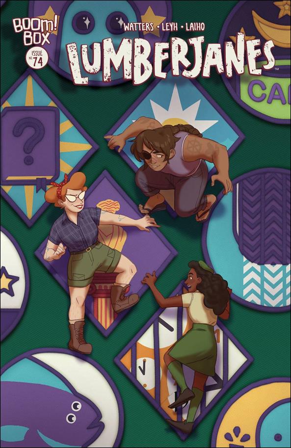 Lumberjanes issue 74-B Harriet Moulton Cover