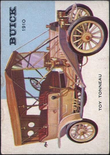 World on Wheels (Base Set) card 4 1910 Buick Toy Tonneau