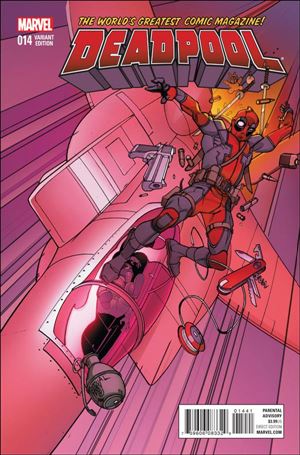 Deadpool (2016) issue 14-C Pasqual Ferry Civil War Reenactment Cover