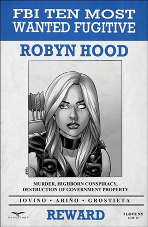 Robyn Hood: I Love NY issue 6-D Sergio Arino Cover