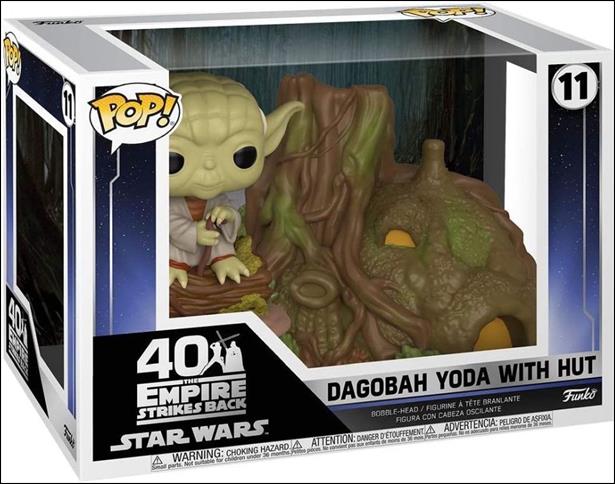 POP! Town figure 11 Degobah Yoda with Hut