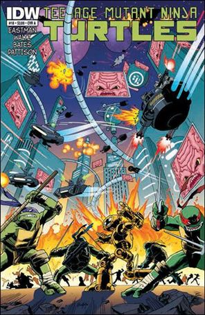 Teenage Mutant Ninja Turtles (2011) issue 18 Ben Bates Cover