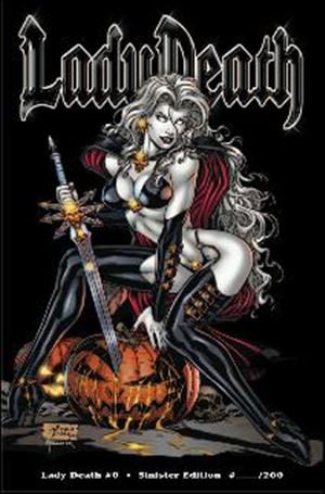 Lady Death (1997) issue 0.00-CF Sinister Edition 1/200