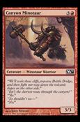 Magic the Gathering: 2011 Core Set (Base Set) card 126 Canyon Minotaur