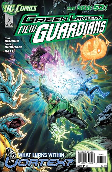 Green Lantern: New Guardians  issue 5 Standard Cover