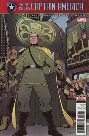 Captain America: Steve Rogers issue 17-B Elizabeth Torque Cover (2nd Printing)