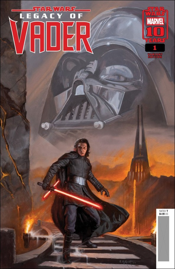 Star Wars: Legacy of Vader issue 1-C Erik M. Gist Cover